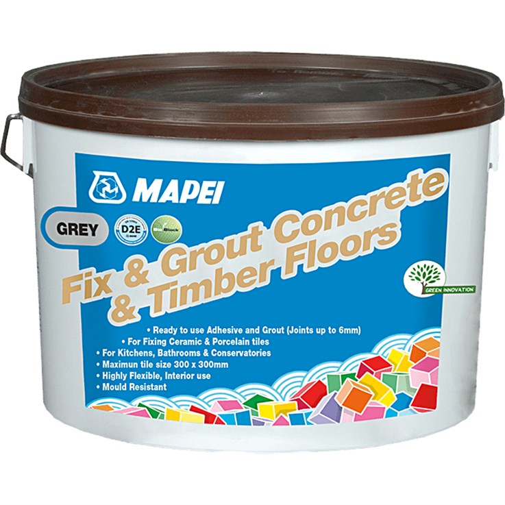 Mapei Fix & Grout Concrete & Timber Floor Tile Adhesive 15Kg